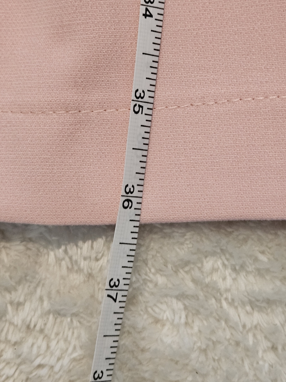NEW Lidia Kalita Wide Leg Pants Pink Size 36/S Minimalist Business Casual Work - Picture 5 of 7